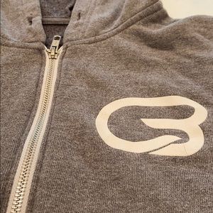 The best oversized CYCLEBAR zip up hoodie